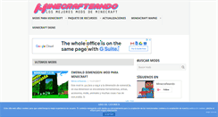 Desktop Screenshot of minecrafteando.com